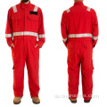 Blau feuerfeste Coverall Feuerwehrmannsbekleidung Stoff